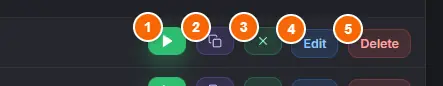 Row buttons