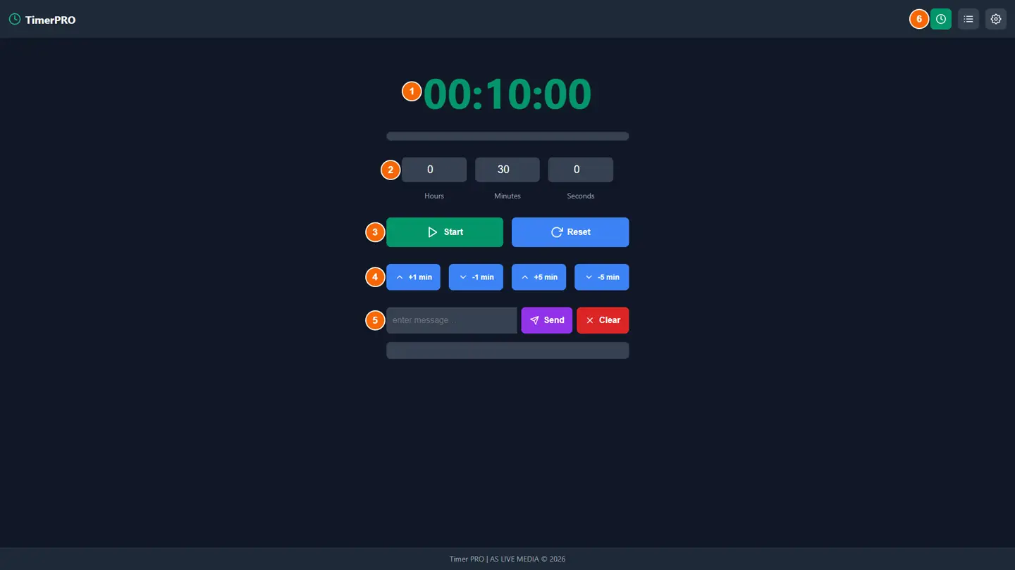 Web panel