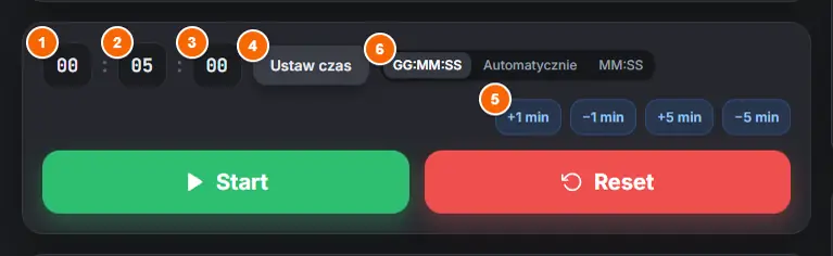 Ustawianie czasu