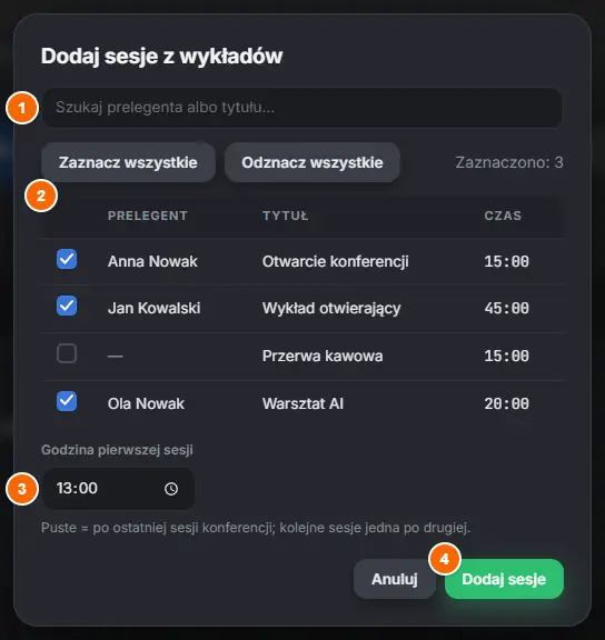 Prelegenci z zakładki Wykłady