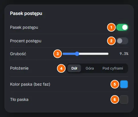 Pasek postępu