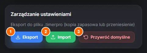 Kopia ustawień